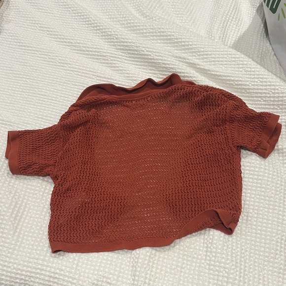 Madewell Terracotta Knit Top - Picture 5 of 6
